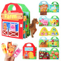 Farm Animals Montessori Busy Book for Toddlers