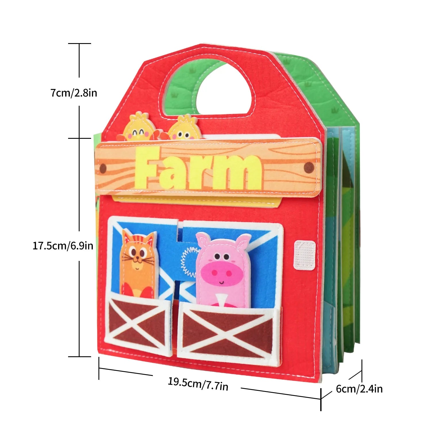 Farm busy book 8 activity pages