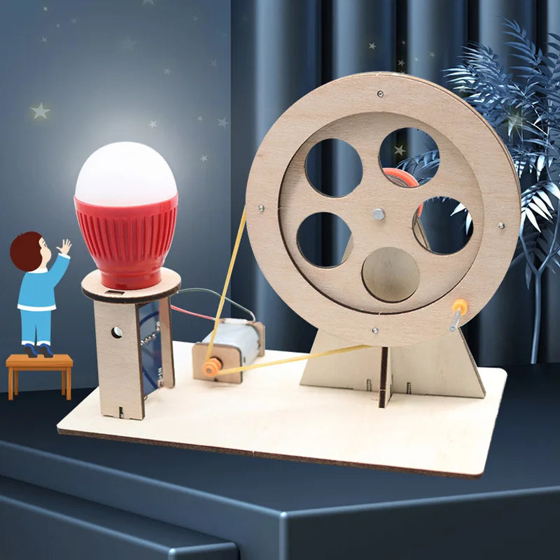 DIY Hand Crank Generator Science Kit