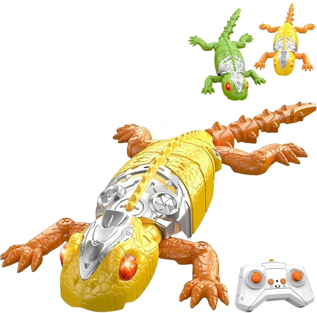 Wall Crawler Gecko RC Lizard Toy with LED Eyes