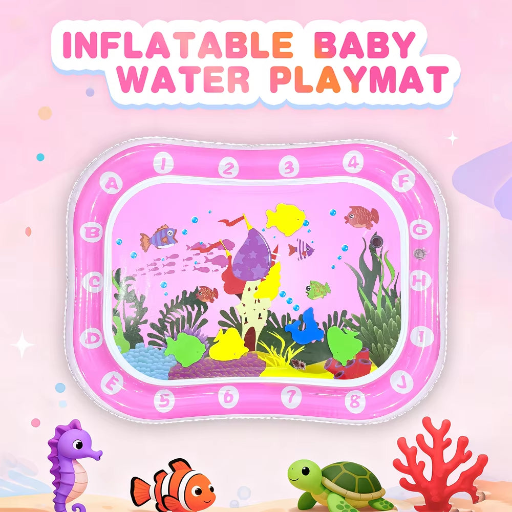 Baby Inflatable Tummy Time Water Play Mat