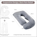 G-Shaped Full Body Pregnancy Pillow