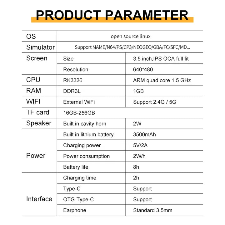Retro Handheld Game Console (RGB20s 20,000 Games)