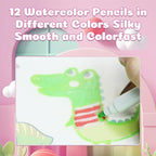 Erasable Magic Doodle Book Reusable Blackboard with Pens Kids Coloring Set