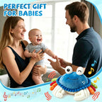 Electric Plush Crawling Crab Toys(USB Charger)