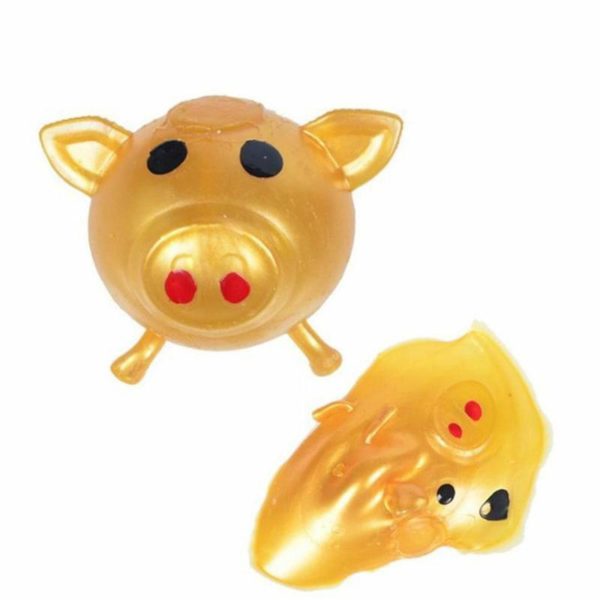 Decompression Splat Pig Toy