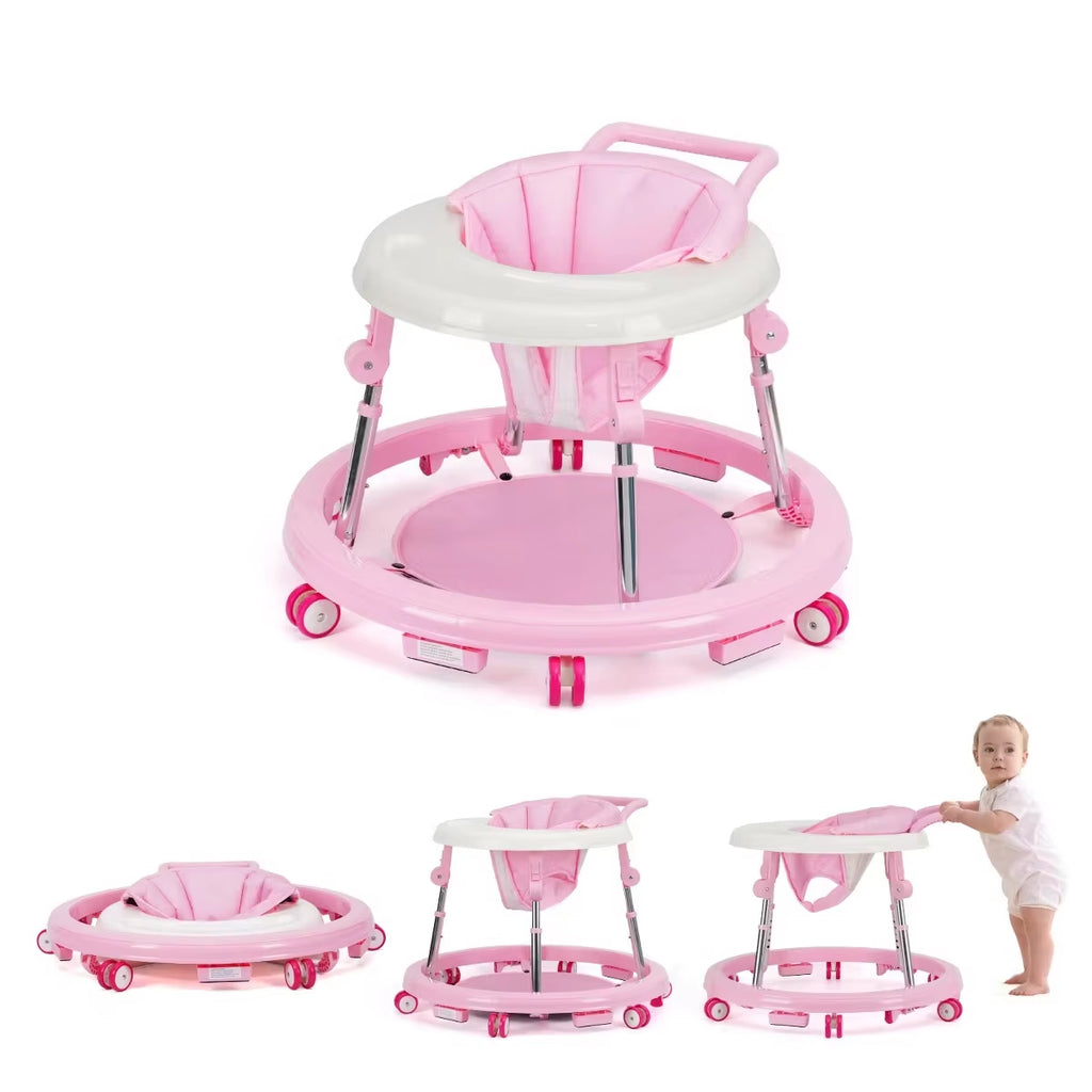 Foldable Anti-Rollover Baby Walker