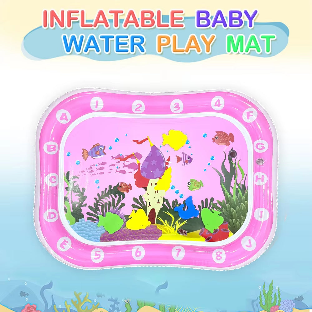 Baby Inflatable Tummy Time Water Play Mat