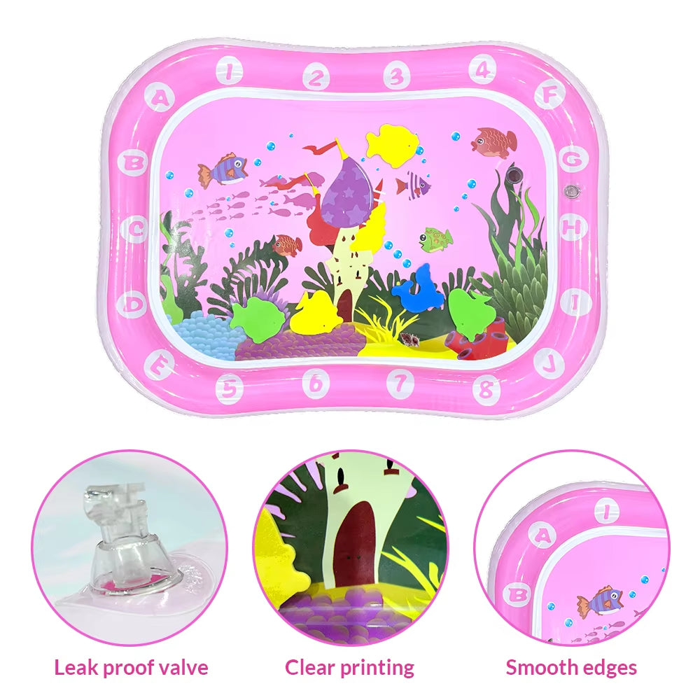 Baby Inflatable Tummy Time Water Play Mat