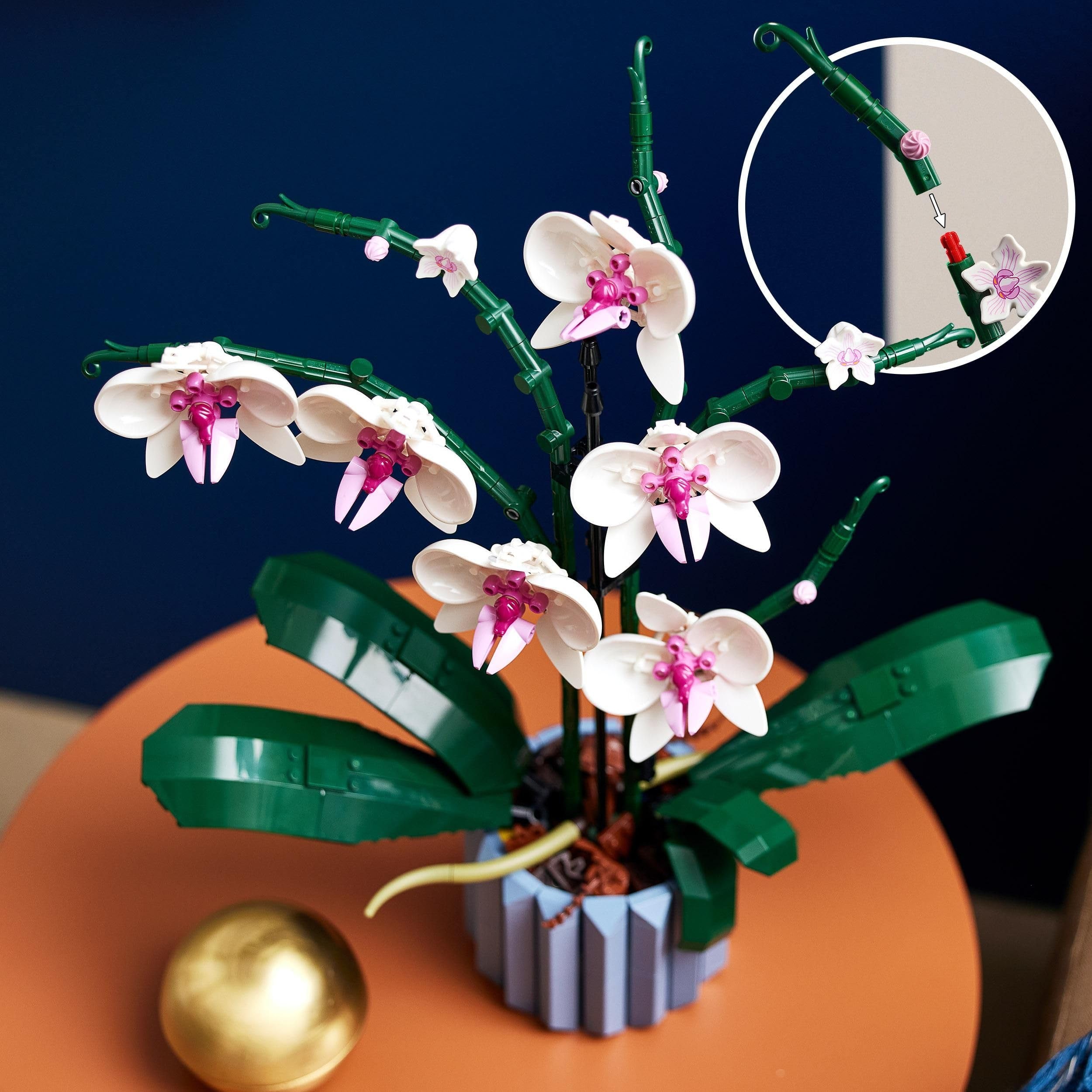 Orchid Bouquet Block flower Potted Building Blocks Sets 10311 Compatible With Legoed Particles Suitable For Christmas Gifts