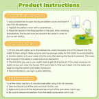 Kids Electric Kitchen Sink Toy Set with Running Water Pretend Play Gift