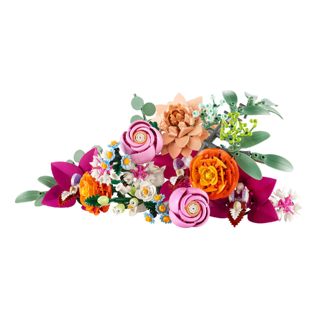 Romantic Rose Bouquet Building Block Set, Anniversary Gift