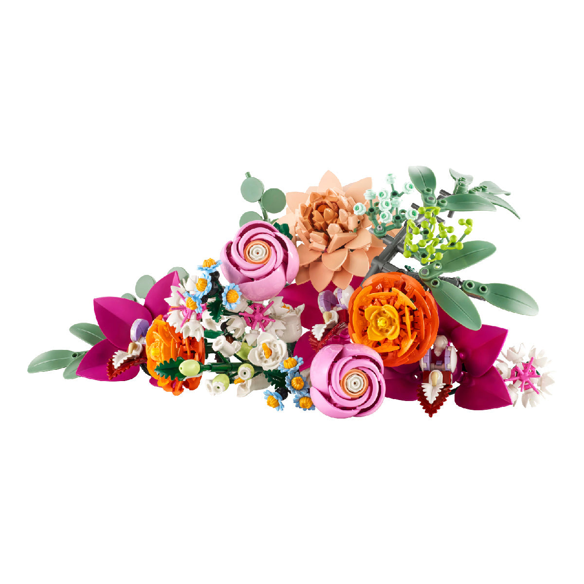 Building Blocks Valentine's Day Gift for Women/Men, for Anniversary 968PC Romantic Rose Flower Bouquet