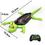 Wall Crawler Gecko RC Lizard Toy with LED Eyes