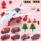 Interactive Airplane Toy Model With Sound Effects For Kids