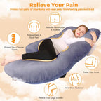 G-Shaped Full Body Pregnancy Pillow