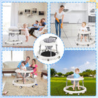 Foldable Anti-Rollover Baby Walker
