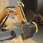 RC Excavator and Dump Truck Toy Set – Lights & Sounds