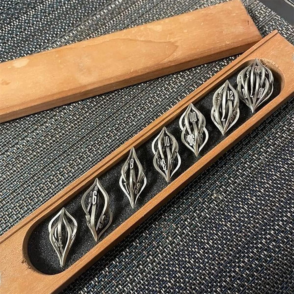Fantasy Dice Set For Tabletop Role-Playing Games