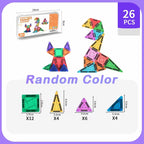 Mini Magnetic Tiles 40PCS Montessori Building Set