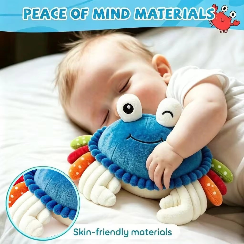 Electric Plush Crawling Crab Toys(USB Charger)