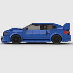 Kids Building Blocks Sports Car Assembly Set - side view