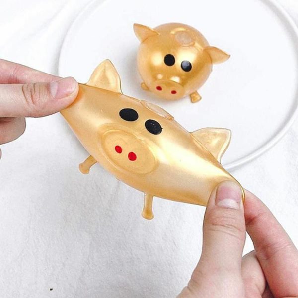 Decompression Splat Pig Toy