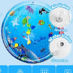 Round Inflatable Baby Water Play Mat
