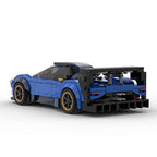 317-Piece Building Block Model Assembly Toy Set for Kids – Blue